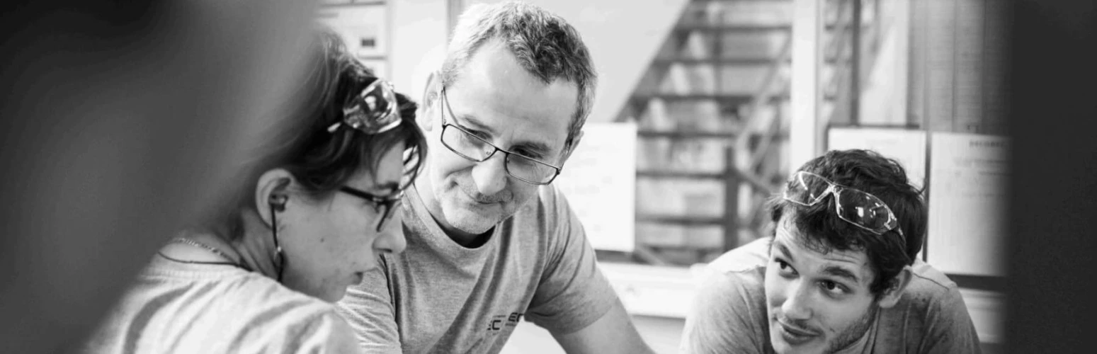 Équipe projet DECOREC au travail